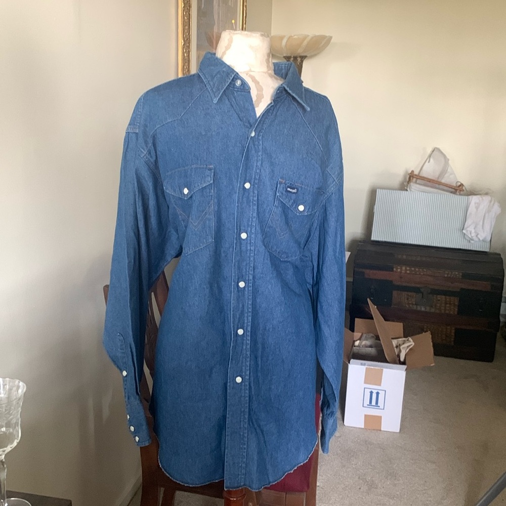 Vintage Wrangler Denim shirt